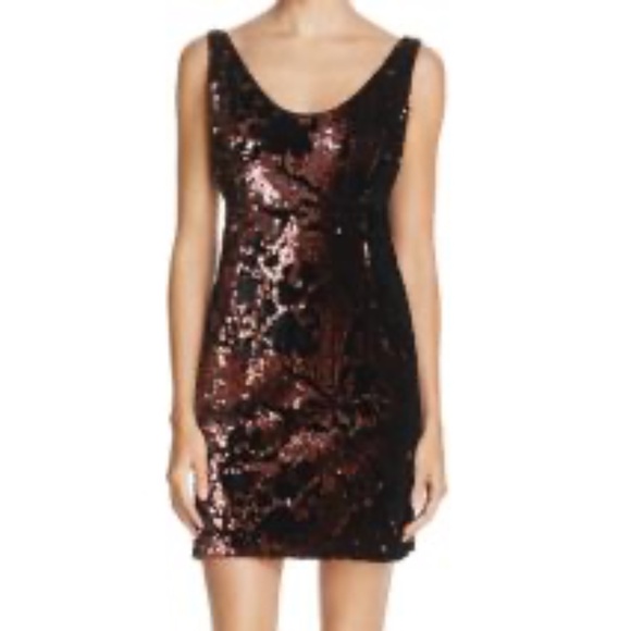 MILLY Cora Sequin and Velvet Mini Dress SZ 2 - NEW - Picture 2 of 2